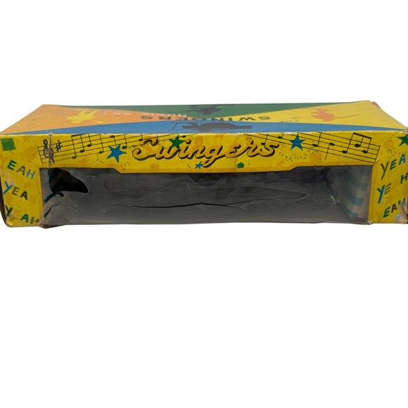 Vintage Swingers Music Set Beatles Style Band Figures Hong Kong w/ Box 1960s - Picture 15 of 16